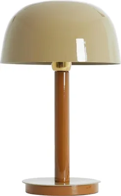 Obrázek produktu pro Light & Living - stolní lampa - Marivet - hnědá - kov - Ø 25cm - E27 - 8057882