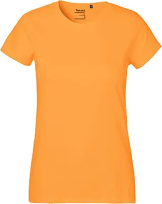 Image de Neutral O80001 | T-shirt classique femme / 100% coton équitable - Couleur : Okay Orange - Taille : L