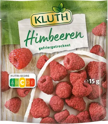 Obrázok produktu pre Kluth maliny sušené mrazom ideálne do jogurtu a müsli 15g