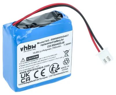 Produktbild von vhbw Akku kompatibel mit CCE Geldscheinprüfer Geldscheinprüfgerät (700 mAh, 10,8 V, Li-Ion)