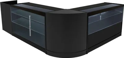 Immagine prodotto di Set di banchi espositivi LED Vega: CM60 + C1500 + K1500 + TB60 – Colore: nero