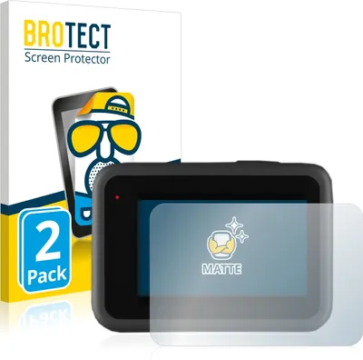 Produktbild von 2x BROTECT Schutzfolie für GoPro Hero 9 Black Displayschutz Displayschutzfolie Folie Matt Entspiegelungsfolie
