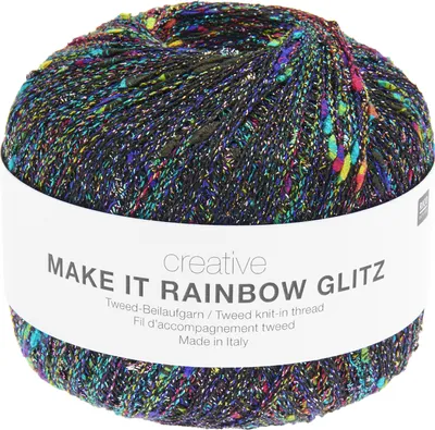Produktbild von Rico Design Creative "Make It Rainbow Glitz" Schwarz