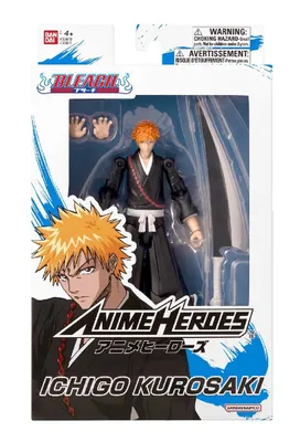 Obrázek produktu pro Figurina Bandai, Anime Heroes Bleach, Kurosaki Ichigo, 4+
