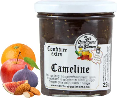 Produktbild von Les Confitures du Climont Cameline Konfitüre Extra 220g – Handwerklich hergestellt