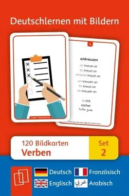 Obrázek produktu pro Verben: Set 2 - Deutsch, Englisch, Französisch und Arabisch