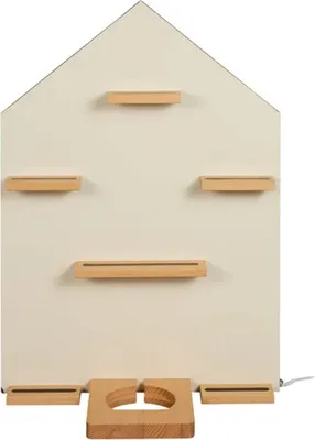 Produktbild von Livarno home LED-Kinder-Regal für Audiobox und Figuren Haus  L39x B1 xH55 cm