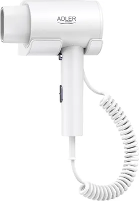Zdjęcie produktu dla Adler Wall-Mount Hair Dryer | AD 2285 | 2000 W | Number of temperature settings 3 | White