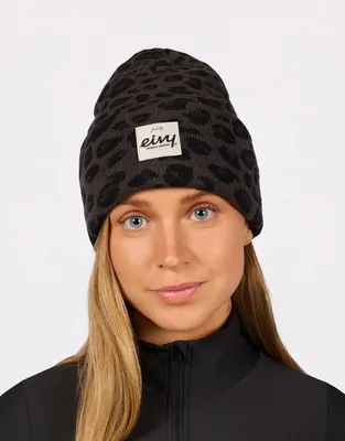 Produktbild von Eivy Watcher Beanie Black Leopard .
