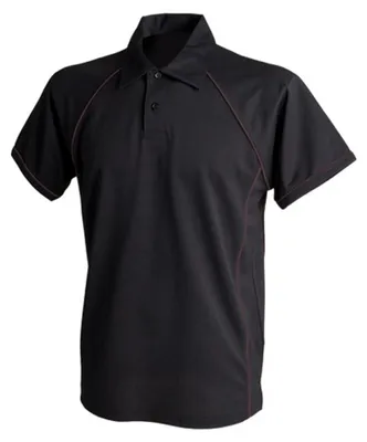 Immagine prodotto di Finden & Hales - Polo da uomo LT4787 (L) (nero)