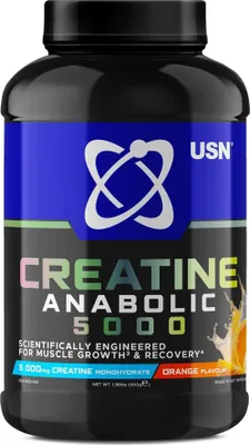 Produktbild von USN Creatine Anabolic 5000 – 900 g Orange