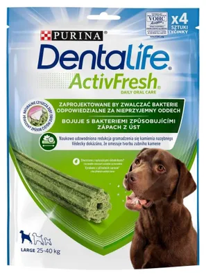 Obrázok produktu pre PURINA DENTALIFE ACTIVFRESH Large 142g, 17633