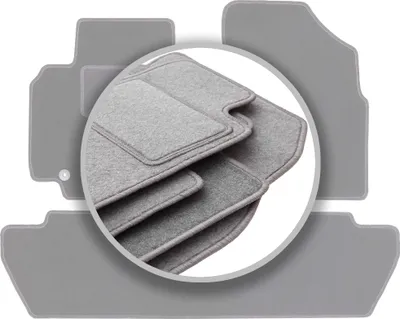 Image de Tapis de sol gris cendré pour : Peugeot Partner II Combi, Tepee, 5 places (2008-2018)