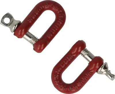 Produktbild von Robitronic Schäkel gerade mit Kragenbolzen (2 Stück)