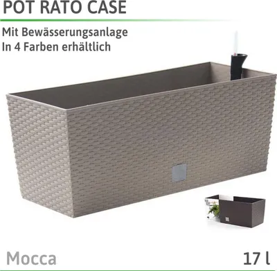 Produktbild von Prosperplast s.r.o. Truhlík RATO CASE mocca 50 cm