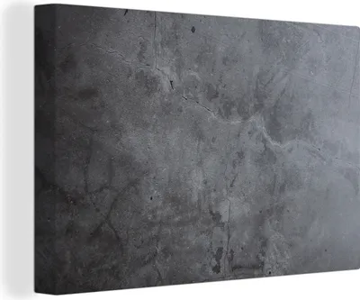 Obrázek produktu pro OneMillionCanvasses® - Plátna - Industrial - Beton - Šedá - Břidlice - Retro, nástěnné umění, nástěnné dekorace Obývací pokoj, 120x80cm