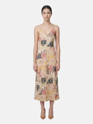 Produktbild von Vestito donna fantasia Modello 100% Poliestere GIALLO UNICA VS 99-Yellow