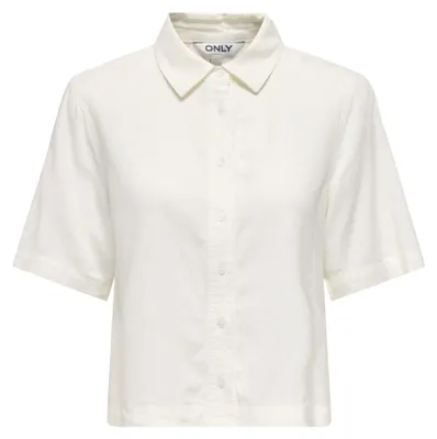 Produktbild von Only ONLGOA S/S LINEN BL SHIRT CC PNT Cloud Dancer XS
