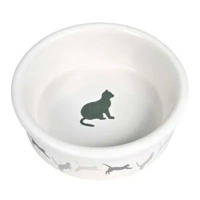 Produktbild von Trixie Keramiknapf Katzenkontur - 0,25 l