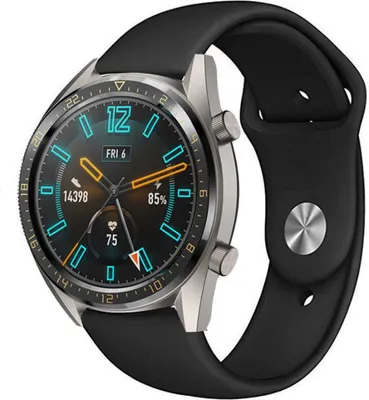 Produktbild von Strap-it Huawei Watch GT 2 Sport Armband (Schwarz)