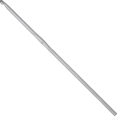 Produktbild von Wollhäkelnadel 2,00 mm 15 cm perlgrau