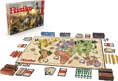 Produktbild von Hasbro E9402 Strategiespiel Risiko Drachenedition