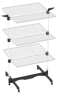 Zdjęcie produktu dla Colombo New Scal Vertical, Półka do mocowania, Aluminium, Stal, Czarny, Stal nierdzewna, 40 m, 16 kg, 740 mm