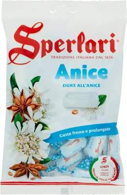 Produktbild von Sperlari Anice mit Anis Geschmack italien 200g Beutel