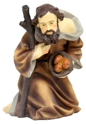 Produktbild von Kniender Hirte als Krippenfigur
