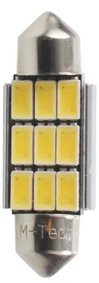 Image de 1 ampoule LED TECH pour éclairage de plaque d'immatriculation, 13,6 V, 2,8 W, LB815W