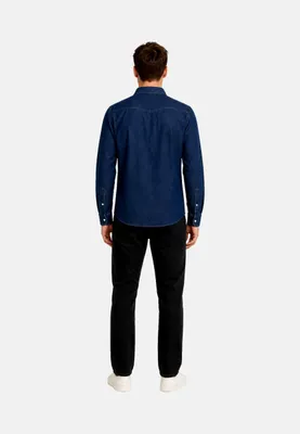 Produktbild von Lee Hemd Western Langarmjeanshemd