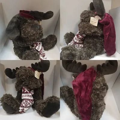 Produktbild von Inware Kuscheltier Schmusetier Elch Sami braun 25 cm