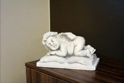Produktbild von Grabengel Engel Schutzengel Figur Statue Grabschmuck Deko Engelfigur Grab 17cm
