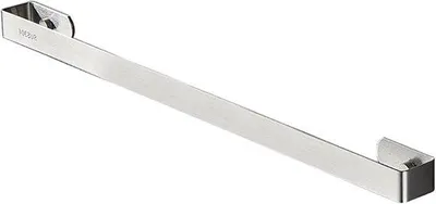 Productafbeelding van Handdoekhouder voor muur - Handdoekrek badkamer - Badkamer organiseren - Roestvrij staal - 40 cm - Zwart