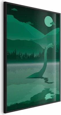 Produktbild von Posterpapier Poster - Loch Ness 21x30 cm Für Kinder n-A-0928-ao-a