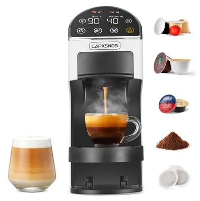Kapsel-Kaffeeautomat 5-in-1, 20 bar, Touchscreen, 1,2 l Tank