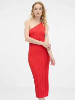 Obrázek produktu pro Dámské červené midi šaty Orsay 1000823X1663__XL