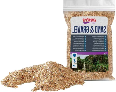 Obrázek produktu pro Písek pro akvária – substrát pro akvária – přírodní dekorace – netoxický substrát – 2 kg – barva: jantarová