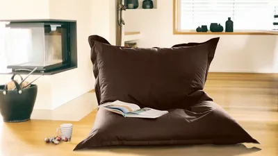Produktbild von Sitzsack ca. 100 x 140 cm,  Dunkelbraun