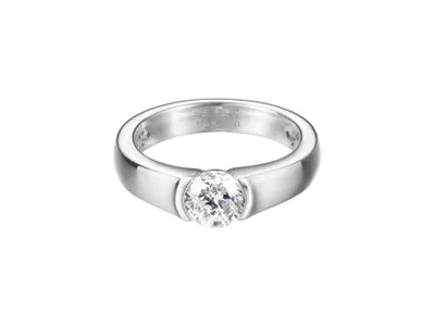 Produktbild von Esprit Damen Ring Silber Zirkonia Clarity ESRG92425A1, Ringgröße:56 (17.8 mm Ø)