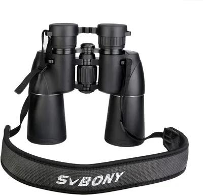 Zdjęcie produktu dla svbony SV206, 10x50 dla dorosłych HD FMC obiektyw Bak4 Porro Prism Wodoodporny obiektyw z paskiem na szyję Star Gazing Moon Safari birdwatching case