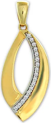 Produktbild von GoldDream Ketten Anhänger Damen 333 Gelbgold 8 Karat Halsschmuck D2GDH507WY