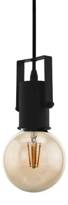Image de Eglo 31073 CALARI E27 Suspension 95x65mm noir