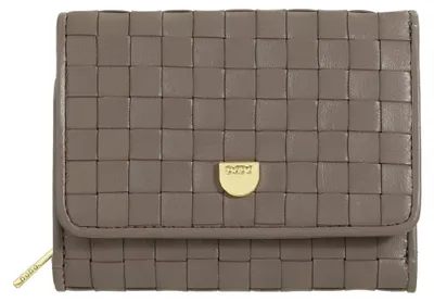 Produktbild von Damen Brieftasche in Braun mit mehreren Kartenfächern, einem Münzfach und einem Scheinfach
