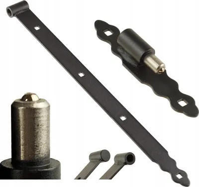 Produktbild von Garagentor Scharnier 800 Mm FEINZ Kugellager Robust Und Langlebig Schwarz