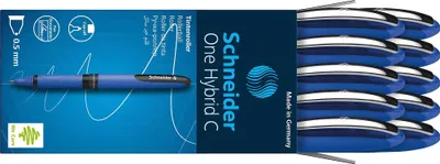 Produktbild von Schneider Schreibgeräte One Hybrid C, Stick Pen, Blau, Blau, Harz, 0,5 mm, Beidhändig