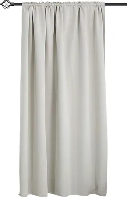 Produktbild von WOLTU Vorhang Gardinen Blickdicht mit Kräuselband für Schiene 250 g/m² Schwerer Thermovorhang, Creme 135x175cm (1 Stück)