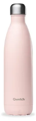 Isolierflasche Edelstahl 750 ml rosa Schraubverschluss