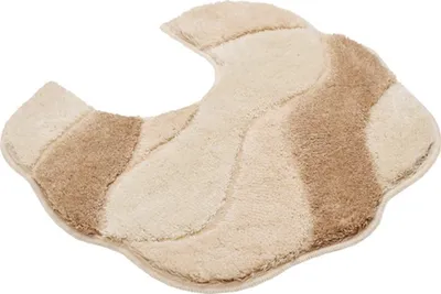 Produktbild von Grund Badteppich CARMEN - 100% Polyacryl ULTRASOFT, Farbe:Beige, Größe:55x50 cm m. A.