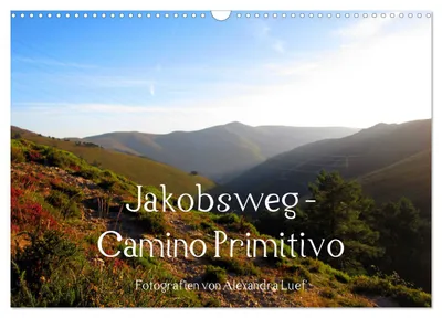 Produktbild von Jakobsweg - Camino Primitivo (Wandkalender 2027 DIN A3 quer), CALVENDO Monatskalender